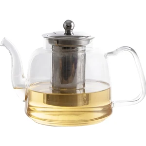 1300ML Isıya Dayanıklı Süzgeçli Cam Demlik
