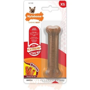 816218-NYLABONE Bacon Domuz Pastırma Aromalı Çiğneme Kemiği Xs