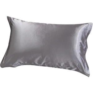 B Baosity 100% Dut Ipek Yastık Kılıfı King - Boyutu 19 x 29 "- Yastık Kılıfı Siyah (Yurt Dışından)