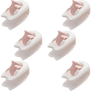 B Baosity 6 Adet Nevresim Klipsi - Beyaz (Yurt Dışından)