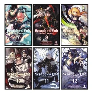 Seraph Of The End 7-8-9-10-11-12. Ciltler Manga Seti - Takaya Kagami