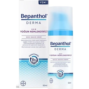 Derma Yoğun Nemlendirici Gece Bakım Kremi 50 ml