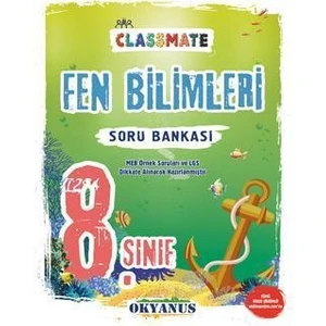 Okyanus Yayınları 8. Sınıf Classmate Fen Bilimleri Soru Bankası