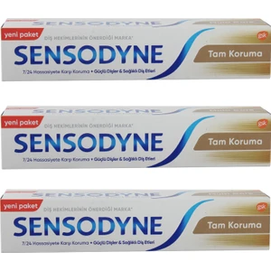 Tam Koruma Diş Macunu 75 Ml 3 Adet