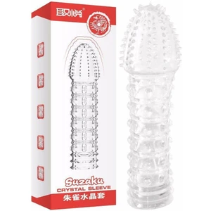 Agor Shop Fh Suzaku Uç Kısmı Tırtıklı Gövdesi Kabartmalı Penis Kılıfı GG1-PK2112