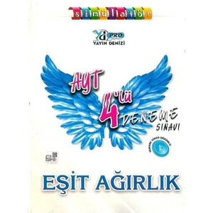 Yayın Denizi Yayınları AYT Eşit Ağırlık 4 Lü Pro Deneme