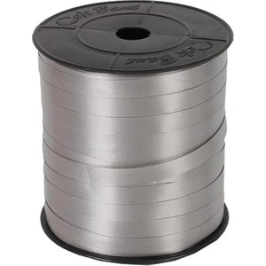 Best Parti 200 Metre Gümüş Renkli Düz Şerit Rafya 8 mm Balon Ipi Plastik Balon Süsleme Kurdelesi