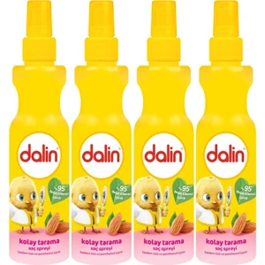Kolay Saç Tarama Spreyi 200ML Badem Özlü (4 Lü Set)