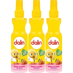 Kolay Saç Tarama Spreyi 200ML Badem Özlü (3 Lü Set)