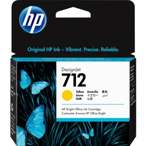 Hp 712 29 ml Sarı Designjet Mürekkep Kartuşu