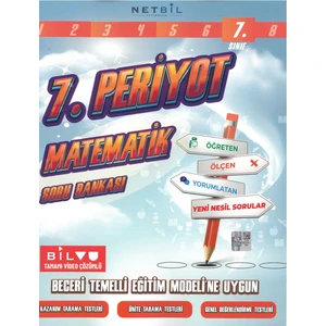 Netbil Yayıncılık 7.Sınıf Periyot Matematik Soru Bankası