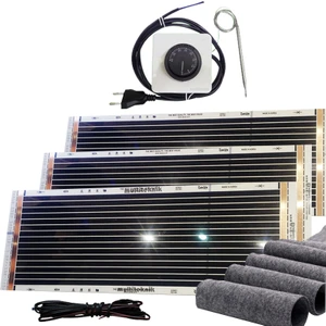 Rexva 25X80 Karbon Isıtıcı Film  Analog Gazlı Termostatlı