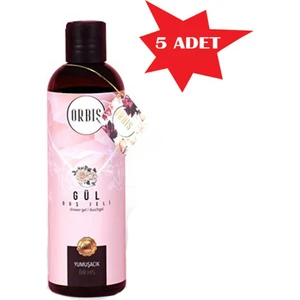 DUŞ JELİ 400 ML GÜL ORBİS 5 ADET