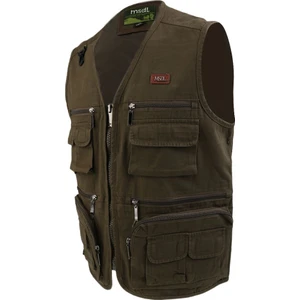 Strade Store Erkekler Balıkçılık Yelek Erkekler Balıkçılık Yelek Çok Cepler Açık Rahat Seyahat - Brown, Xl (Yurt Dışından)