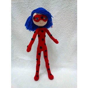 Oyuncak Park Mucize Uğur Böceği Kız Amigurumi  Oyuncak