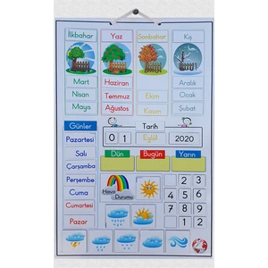 Mıknatıslı Çocuk  Takvimi