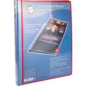 SV6760 Sunum Dosyası Kırmızı 60'lı