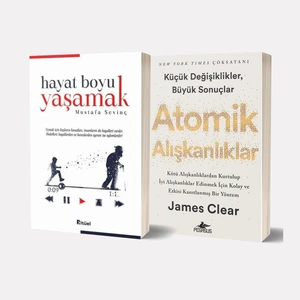 Hayat Boyu Yaşamak - Atomik Alışkanlıklar 2 Kitap Set