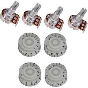 4 Adet 500 K Gitar Hacmi Potansiyometre Tencere ve Kontrol Knobs Altın( Yurt Dışından)(Yurt Dışından)