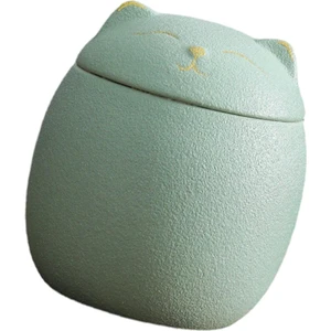 SunniMix Multiuse Çay Kutusu Gevşek Yaprak Çay Konteyner Tezgah Işık Yeşil Için Kapaklı (Yurt Dışından)