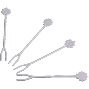 Ersin Ambalaj Plastik Cips Çatalı Tatlı Çatalı 1000 Adet