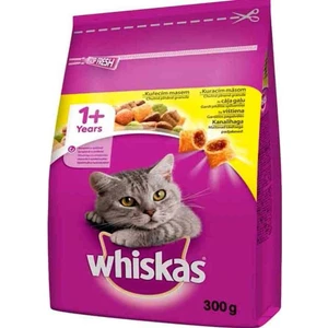 Tavuklu - Sebzeli Kuru Kedi Maması 300 gr