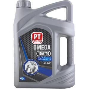 Petro Time Omega 15W-40 4 Litre Mineral Motor Yağı ( Üretim Yılı: 2024 )