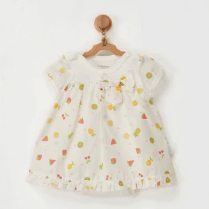 Elbise Multi Fruit Ekru