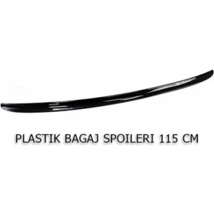 Renault Megane 2 Bagaj Üstü Spoiler Piano Black 115 cm