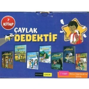 Gendaş Çocuk Çaylak Dedektif 7 Kitap (Testli)