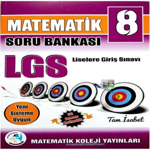 Matematik Koleji Yayınları 8. Sınıf LGS Matematik Soru Bankası Matematik Koleji Yayınları