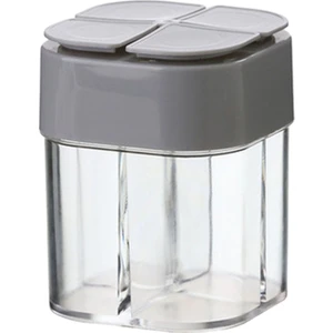 B Baosity Baharat Kavanoz Baharat Şişe Kutusu Çeşni Saklama Kabı Mutfak Beyaz Beyaz Için (Yurt Dışından)