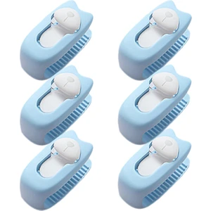 B Baosity 6 Adet Nevresim Klipsi - Beyaz (Yurt Dışından)