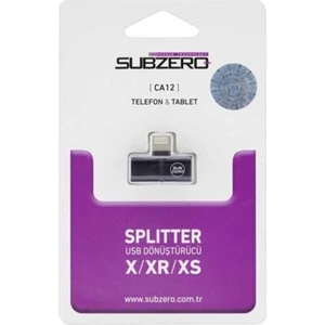 Apple iphone Şarj ve Kulaklık Splitter Dönüştürücü Aparat - CA12