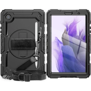 M.TK Moveteck Samsung Galaxy Tab A7 Lite T220 Kılıf Defender Askılı Zırh Tank Case