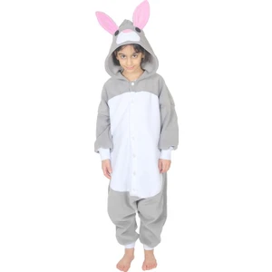 Çocuk Kigurumi Tavşan Kostümü