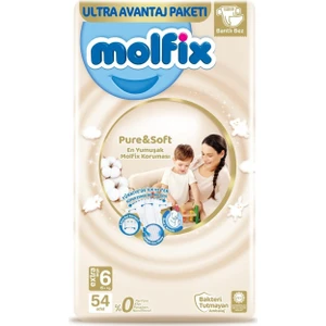 Pure & Soft Bebek Bezi X-Large 6 No 54 Lü