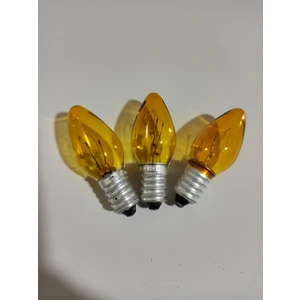 (3 Adet) Renkli E14 Mum Ampül Tuz Lambası Ve Gece Lambası Ampulü  (3 Adet)