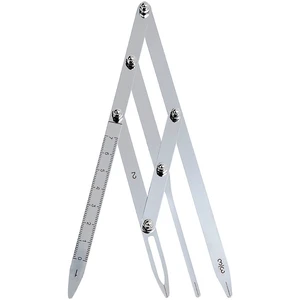 Microblading Ve Kalıcı Makyaj Için Altın Oran Cetveli Metal