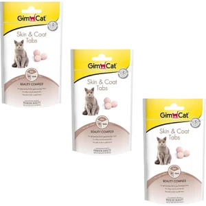Skin Coat Deri ve Tüy Sağlığı Şekersiz Kedi Ödül Tableti 40 gr (3 Adet)