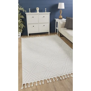 Venucci Home & Living Quincey Bukleli Yumuşak Peluş Post Shaggy Krem Çocuk Odası Oturma Odası Salon Mutfak Halısı