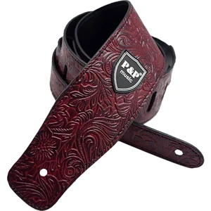 Ayarlanabilir Gitar Bas Kayışı Kemer Enstrüman Yedek Parçalar Burgundy( Yurt Dışından)