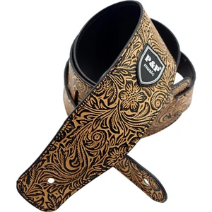 Ayarlanabilir Gitarlar Bas Kayışı Kemer Dize Cihazı Yedek Parçaları Kahverengi( Yurt Dışından)(Yurt Dışından)