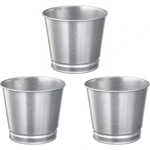 Ikea Bıntje Saksı 3 Adet Paslanmaz Çelik Bitki Saksısı  Boyanabilir 9 cm