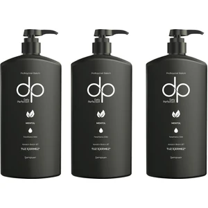 Dp Tuzsuz Şampuan Mentol Ferahlatıcı Etki 3x500 Ml