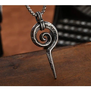Daisy Shop Paslanmaz Çelik Maya Totem Scepter Yılan Kolye