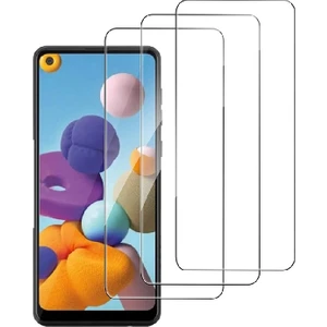 Samsung Galaxy A21S (3 Adet) Ekran Koruyucu Cam