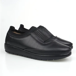 Gökcen D319 Içi  Topuk Jelli Deri Ortopedik Anne Ayakkabısı