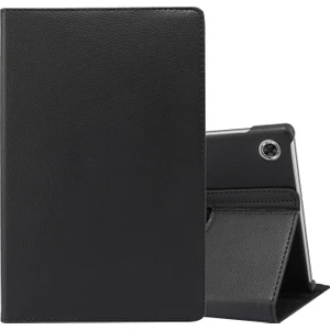 Lenovo Tab M10 Plus 10.3 Için 360 Derece Dönebilen Stand Litchi Desenli Deri Kılıf (Yurt Dışından)