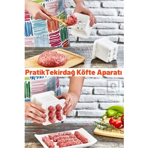 Tekirdağ Köfte Kalıbı Köfte Presi Şekillendirici Press Pratik 6 Lı Köfte Yapma Aparatı